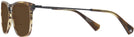 Square Olive/Horn Varvatos V420 Bifocal Reading Sunglasses View #3