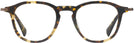 Round Olive/tortoise Varvatos V421 Progressive No-Lines View #2