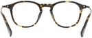 Round Olive/tortoise Varvatos V421 Single Vision Full Frame View #4