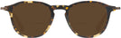 Round Olive/tortoise Varvatos V421 Bifocal Reading Sunglasses View #2