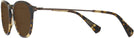 Round Olive/tortoise Varvatos V421 Bifocal Reading Sunglasses View #3