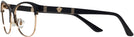 Cat Eye Black/pale Gold Versace 1233Q Computer Style Progressive View #3