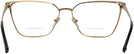 Square Matte Black/gold Versace 1275 Bifocal View #4