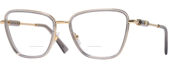 Butterfly Grey Transparent Versace 1292 Bifocal View #1