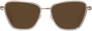 Butterfly Grey Transparent  Versace 1292 Progressive Reading Sunglasses View #2
