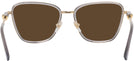 Butterfly Grey Transparent  Versace 1292 Progressive Reading Sunglasses View #4
