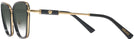 Butterfly Black Versace 1292 w/ Gradient Bifocal Reading Sunglasses View #3