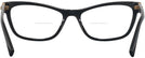 Cat Eye Black Versace 3272 Bifocal View #4