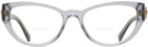 Cat Eye Transparent Grey Versace 3280B Bifocal View #2