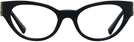 Cat Eye Black Versace 3282 Petite Computer Style Progressive View #2