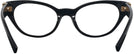 Cat Eye Black Versace 3282 Petite Computer Style Progressive View #4