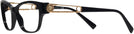 Cat Eye Black Versace 3288 Progressive No-Lines View #3