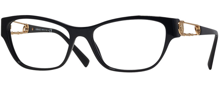 Cat Eye Black Versace 3288 Computer Style Progressive View #1