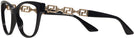 Cat Eye Black Versace 3292 Progressive No-Lines View #3