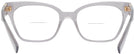 Cat Eye Transparent Grey Versace 3294 Bifocal View #4
