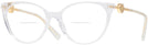 Cat Eye,Round Crystal Versace 3298B Bifocal View #1