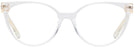 Cat Eye,Round Crystal Versace 3298B Single Vision Full Frame View #2