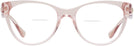 Cat Eye Transparent Pink Versace 3304 Bifocal View #2