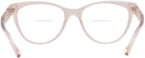 Cat Eye Transparent Pink Versace 3304 Bifocal View #4