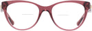Cat Eye Transparent Red Versace 3304 Bifocal View #2