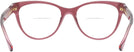 Cat Eye Transparent Red Versace 3304 Bifocal View #4