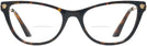 Cat Eye Havana Versace 3309 Bifocal View #2