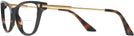 Cat Eye Havana Versace 3309 Bifocal View #3