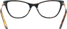 Cat Eye Havana Versace 3309 Single Vision Full Frame View #4