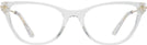 Cat Eye Crystal Versace 3309 Single Vision Full Frame View #2