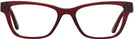 Cat Eye Transparent Red Versace 3316 Computer Style Progressive View #2