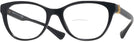 Cat Eye Black Versace 3330 Bifocal View #1