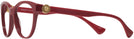 Cat Eye Parade Red Versace 3330 Single Vision Full Frame View #3