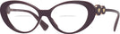 Cat Eye Bordeaux Versace 3331U Bifocal View #1