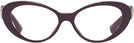 Cat Eye Bordeaux Versace 3331U Progressive No-Lines View #2