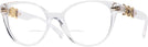 Cat Eye Crystal Versace 3334 Bifocal View #1