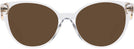 Cat Eye Crystal Versace 3334 Progressive No-Line Reading Sunglasses View #2