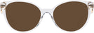 Cat Eye Crystal Versace 3334 Progressive Reading Sunglasses View #2