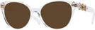 Cat Eye Crystal Versace 3334 Progressive No-Line Reading Sunglasses View #1