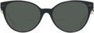 Cat Eye Black Versace 3334 Bifocal Reading Sunglasses View #2