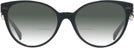 Cat Eye Black Versace 3334 w/ Gradient Bifocal Reading Sunglasses View #2