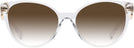 Cat Eye Crystal Versace 3334 w/ Gradient Progressive Reading Sunglasses View #2