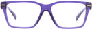 Rectangle Purple Transparent Versace 3335 Progressive No-Lines View #2