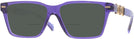 Rectangle Purple Transparent Versace 3335 Bifocal Reading Sunglasses View #1