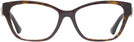 Cat Eye Havana Versace 3344 Single Vision Full Frame View #2