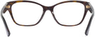 Cat Eye Havana Versace 3344 Single Vision Full Frame View #4