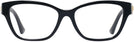 Cat Eye Black Versace 3344 Single Vision Full Frame View #2