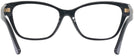 Cat Eye Black Versace 3344 Single Vision Full Frame View #4