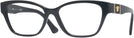 Cat Eye Black Versace 3344 Single Vision Full Frame View #1