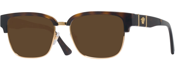 Cat Eye Havana Versace 3348 Progressive Reading Sunglasses View #1