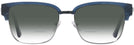 Cat Eye Blue Transparent Versace 3348 w/ Gradient Bifocal Reading Sunglasses View #2